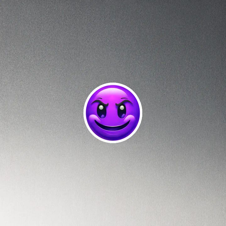 Channel Emote Magnet: Evil Smile product image (2)