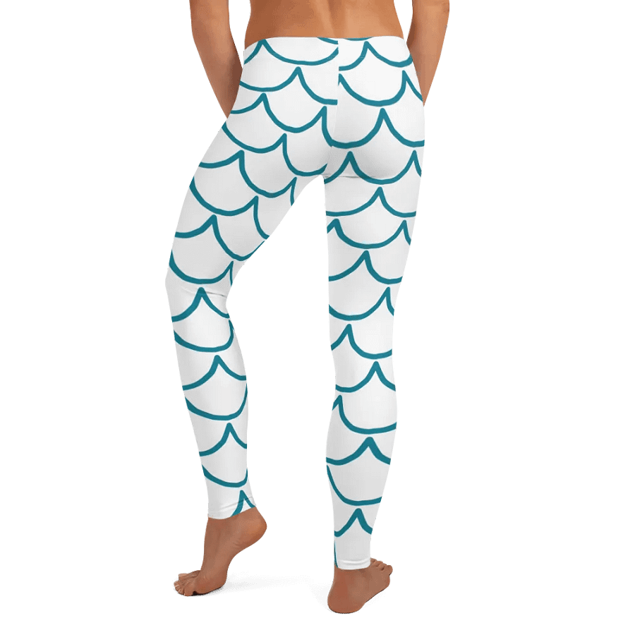 Mermaid Print Leggings – Magical, Stylish & Comfortably Chic product image (8)