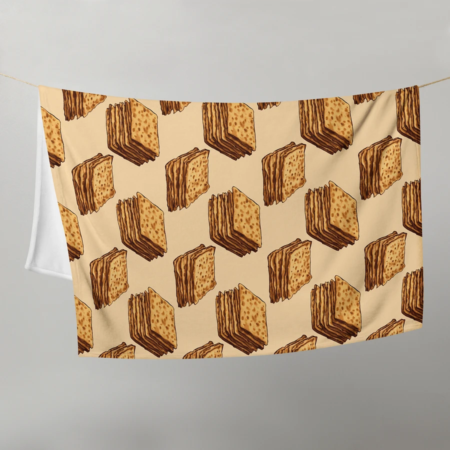 Passover Blanket with Matzah Pattern product image (10)