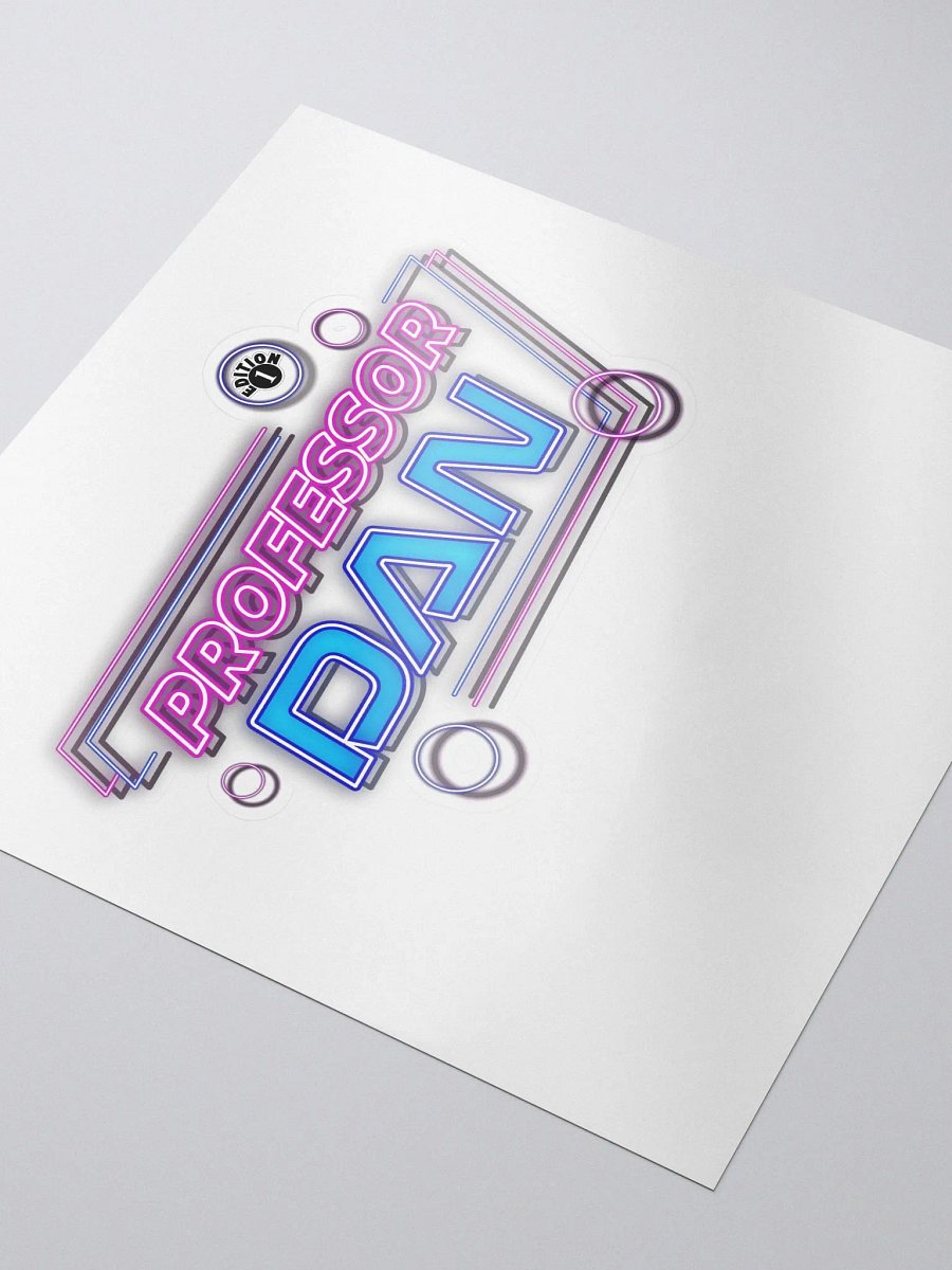 Professor Dan 1st Edition Stickers product image (3)