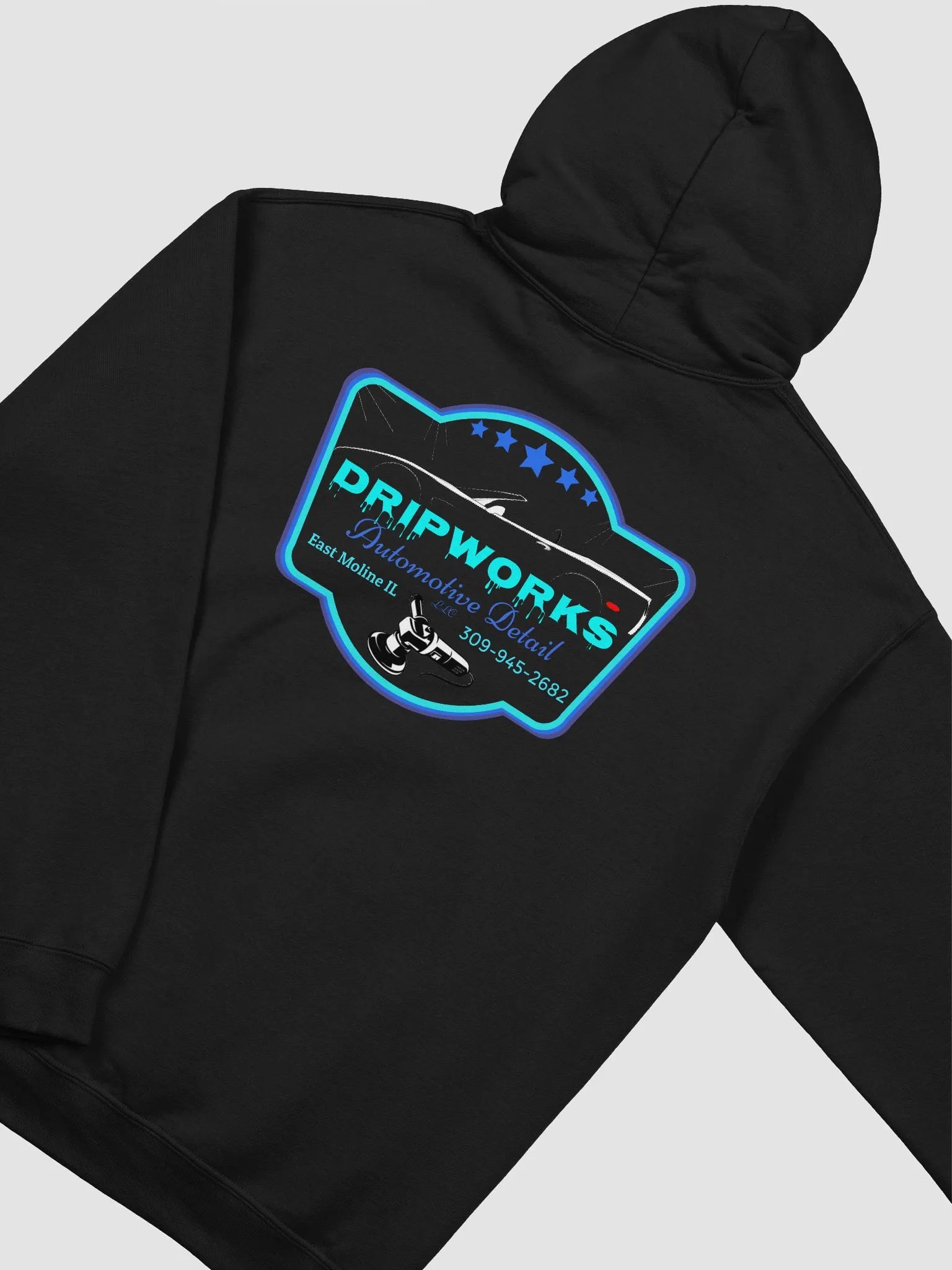 DripWorks Logo Design Hoodie product image (4)