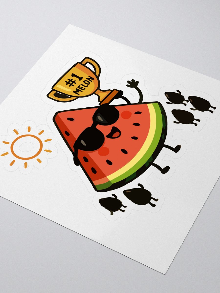 Trophy Melon Kiss Cut Stickers product image (3)