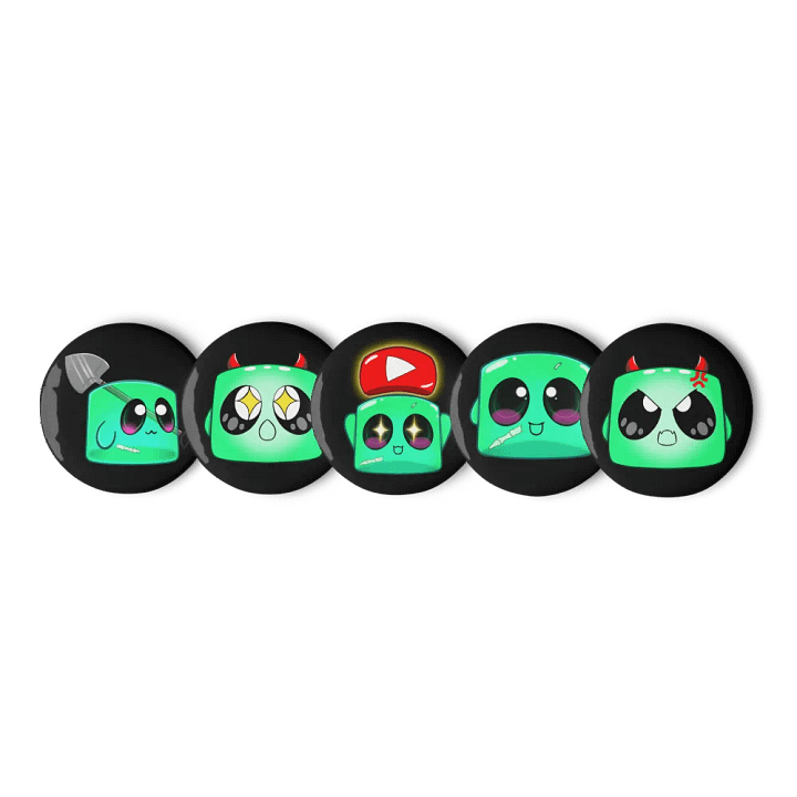 Adorable Jelly Explorer Pin Set product image (3)