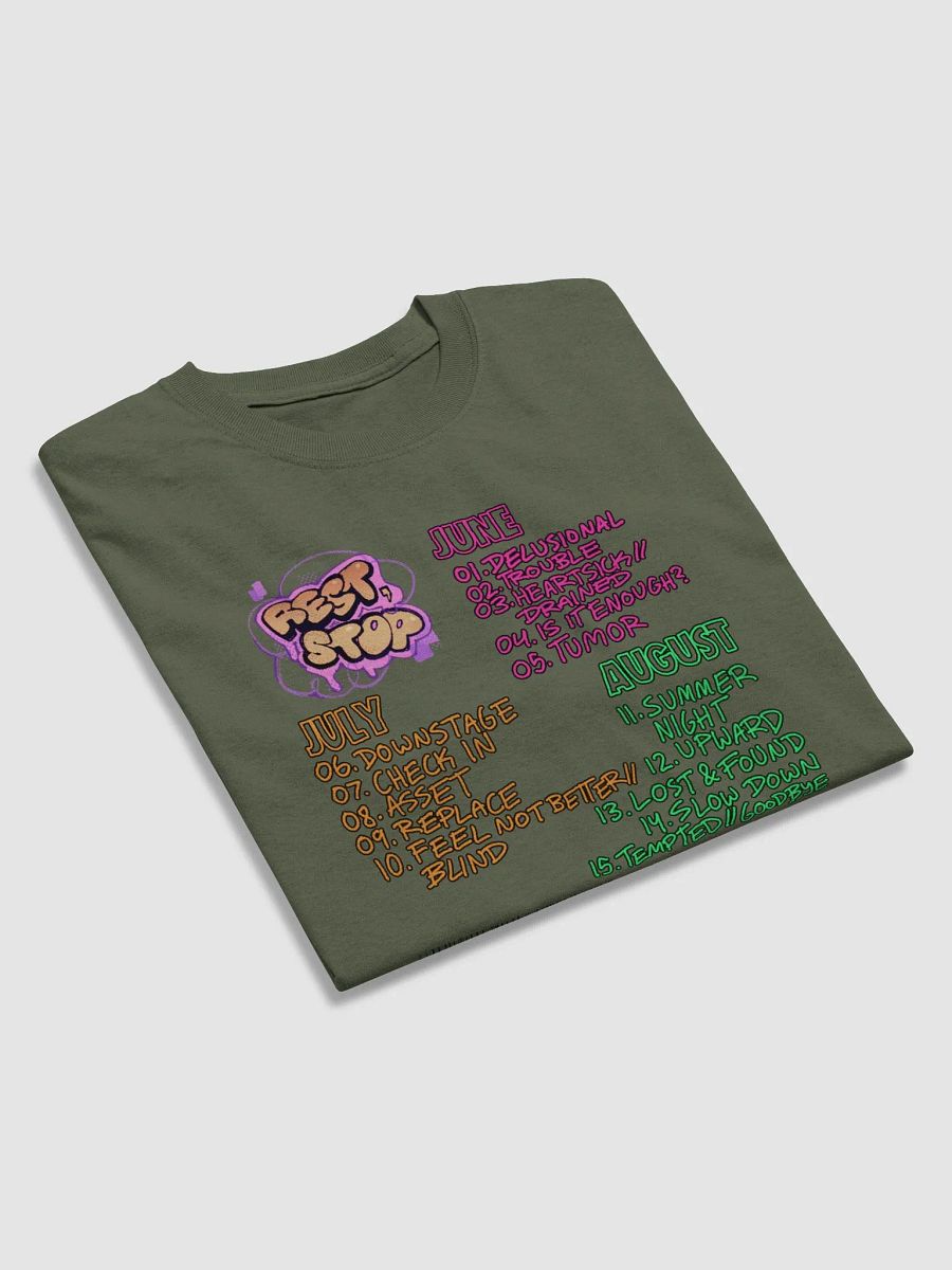REST STOP 01: TRACKLIST TEE product image (3)