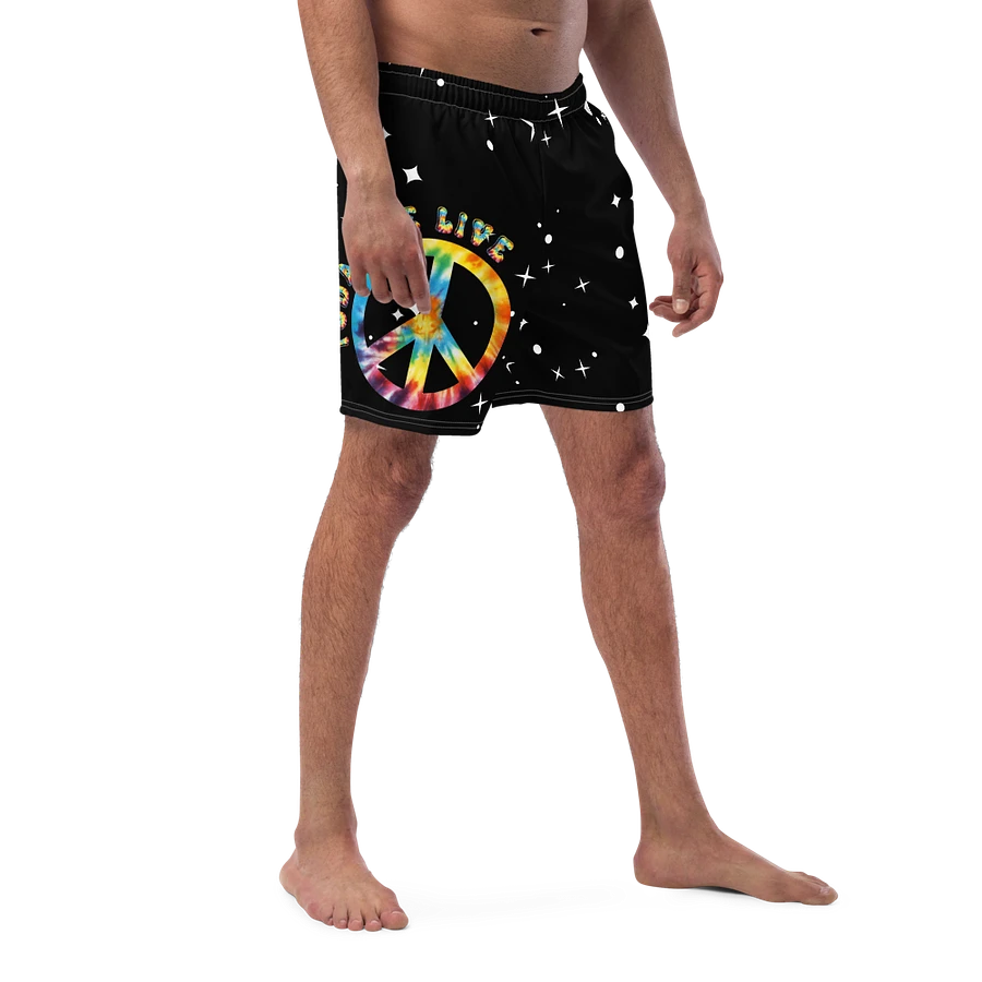 Peace and Love among the stars swim trunks product image (9)