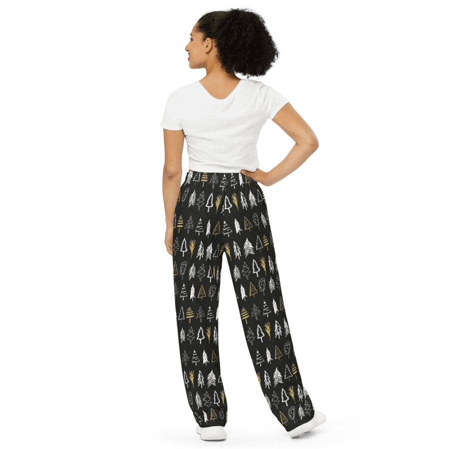 Golden Tree Unisex Wide-Leg Pants product image (4)