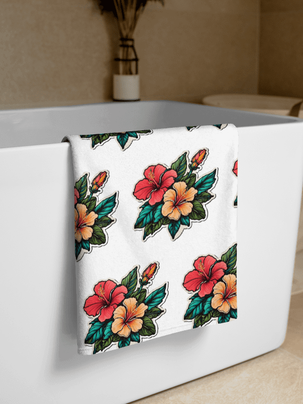 Blossom Bliss Sublimated Bath Towel product image (1)