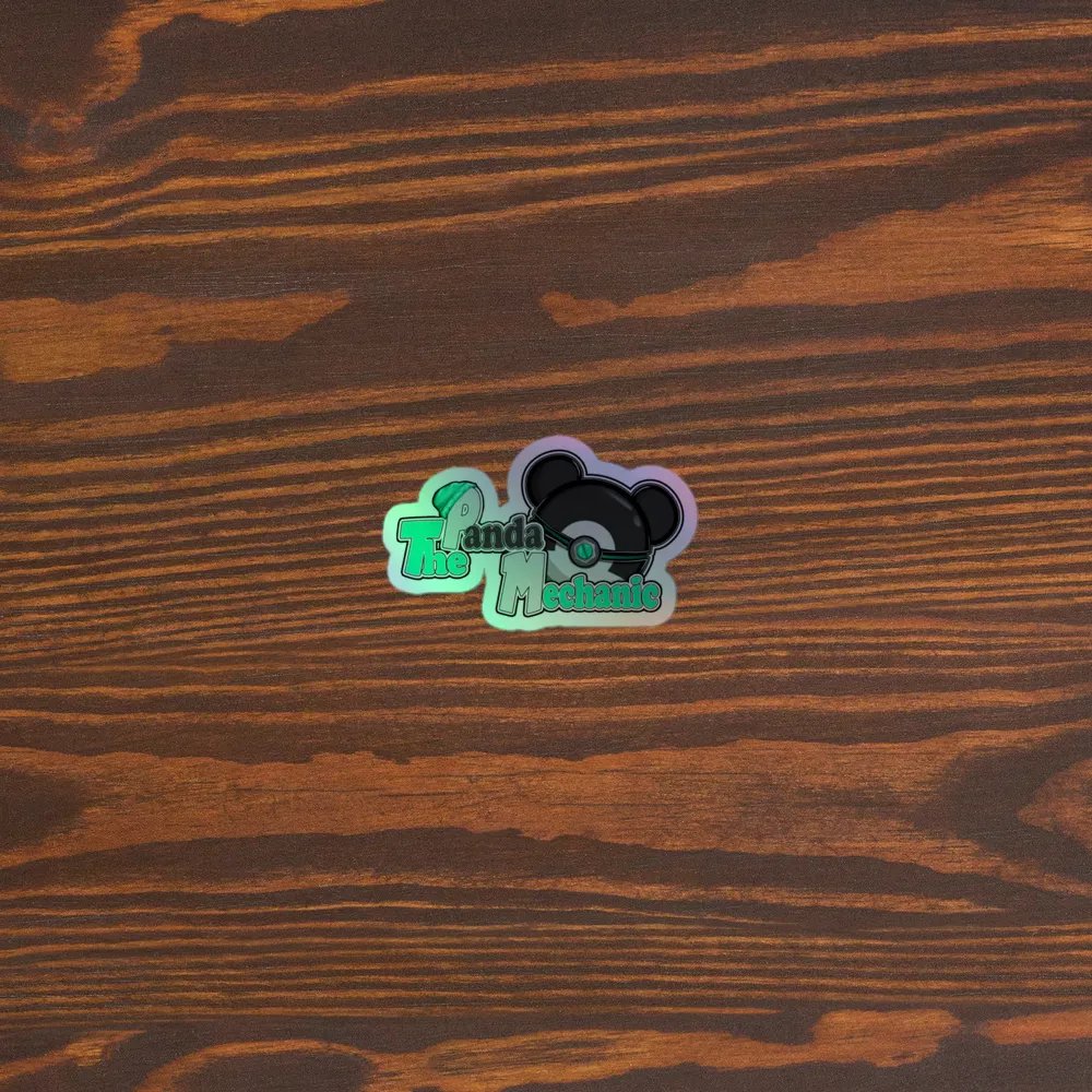 ThePandaMechanic Logo Sticker! product image (5)
