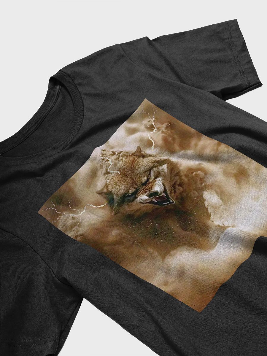 Thunderous Storm Wolf Unisex Tee product image (14)
