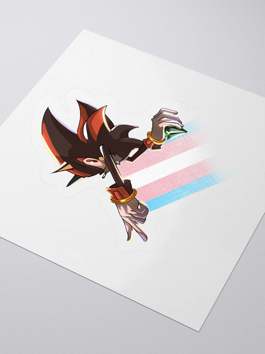 Shadow - transpride - sticker product image (3)