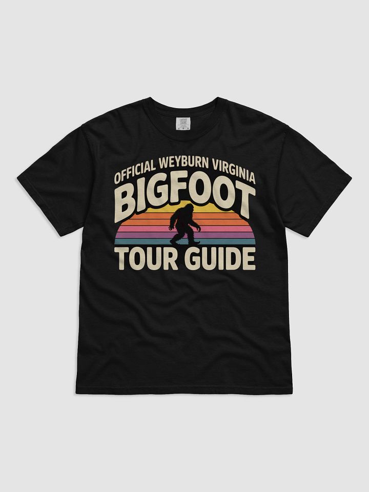 Official Weyburn Bigfoot Tour Guide T-Shirt product image (11)