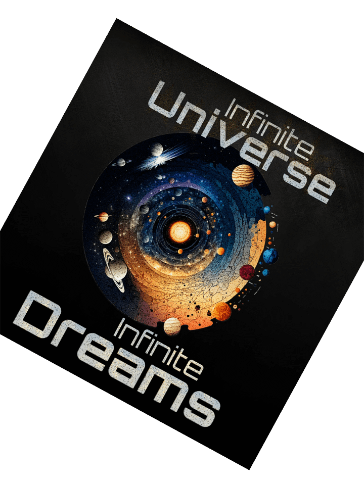 Cosmic Horizons Infinite Universe Infinite Dreams Sticker product image (2)