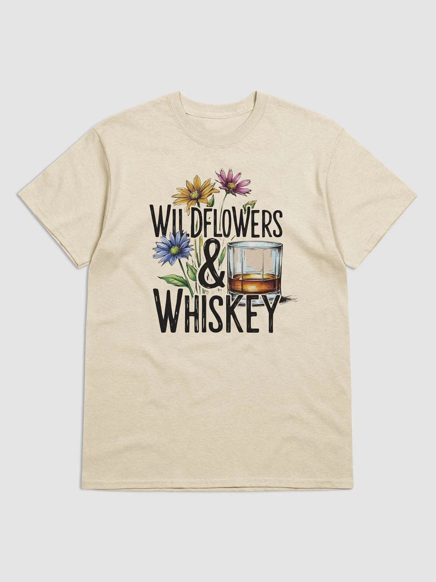 Wildflowers And Whiskey Western Graphic Tee For Women Whiskey Lovers product image (1)