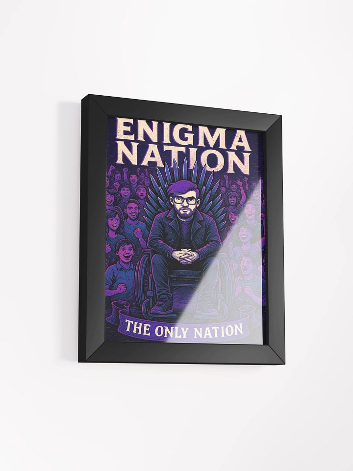 Enigma Nation Framed Poster product image (10)