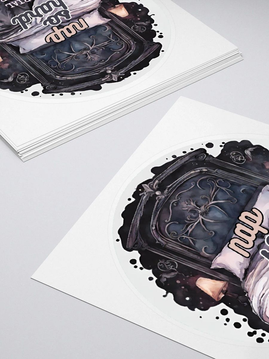 Nap So Hard Sticker product image (4)