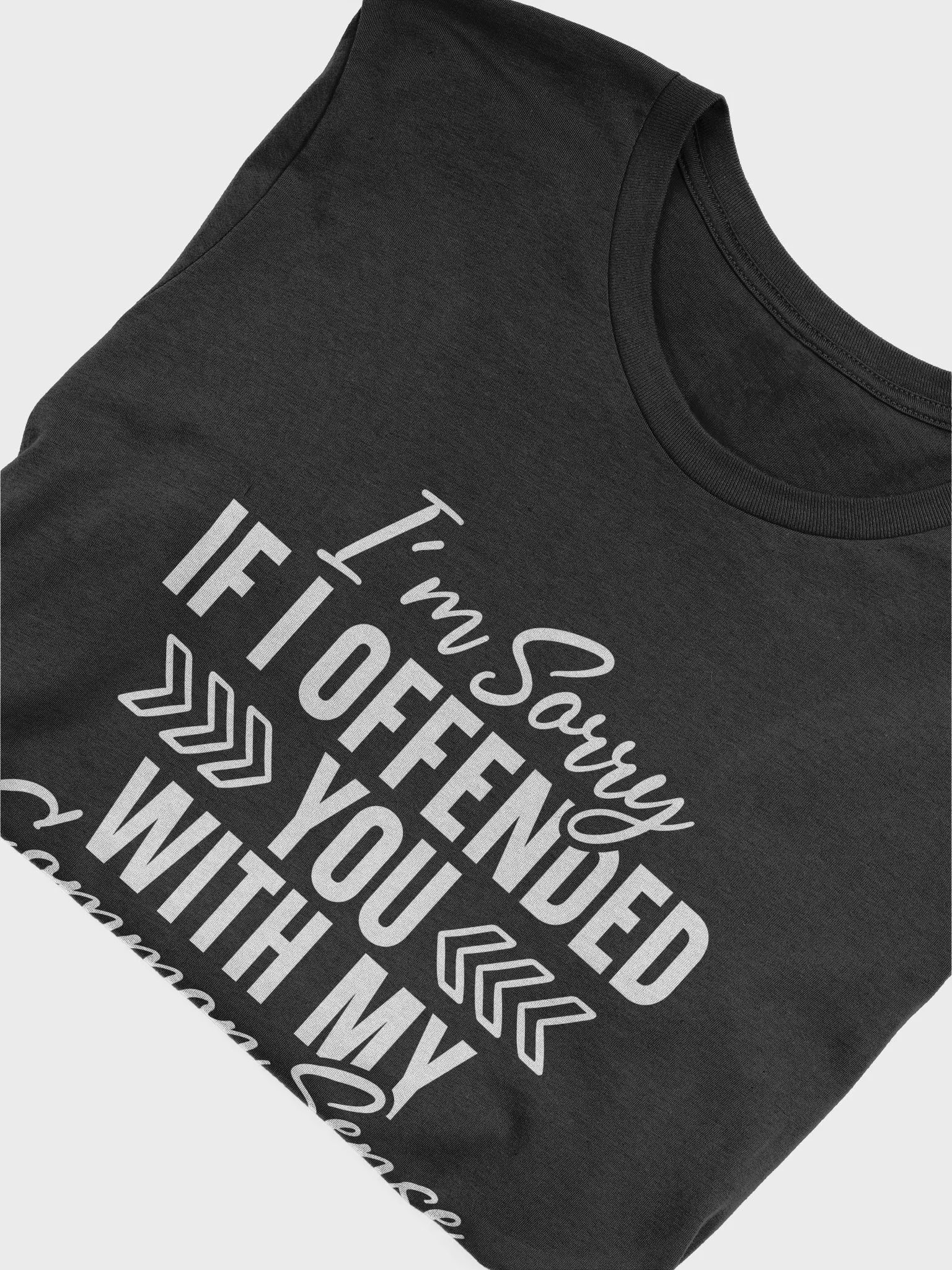Im Sorry If I Offended You With My Common Sense Women's Black T-Shirt product image (6)