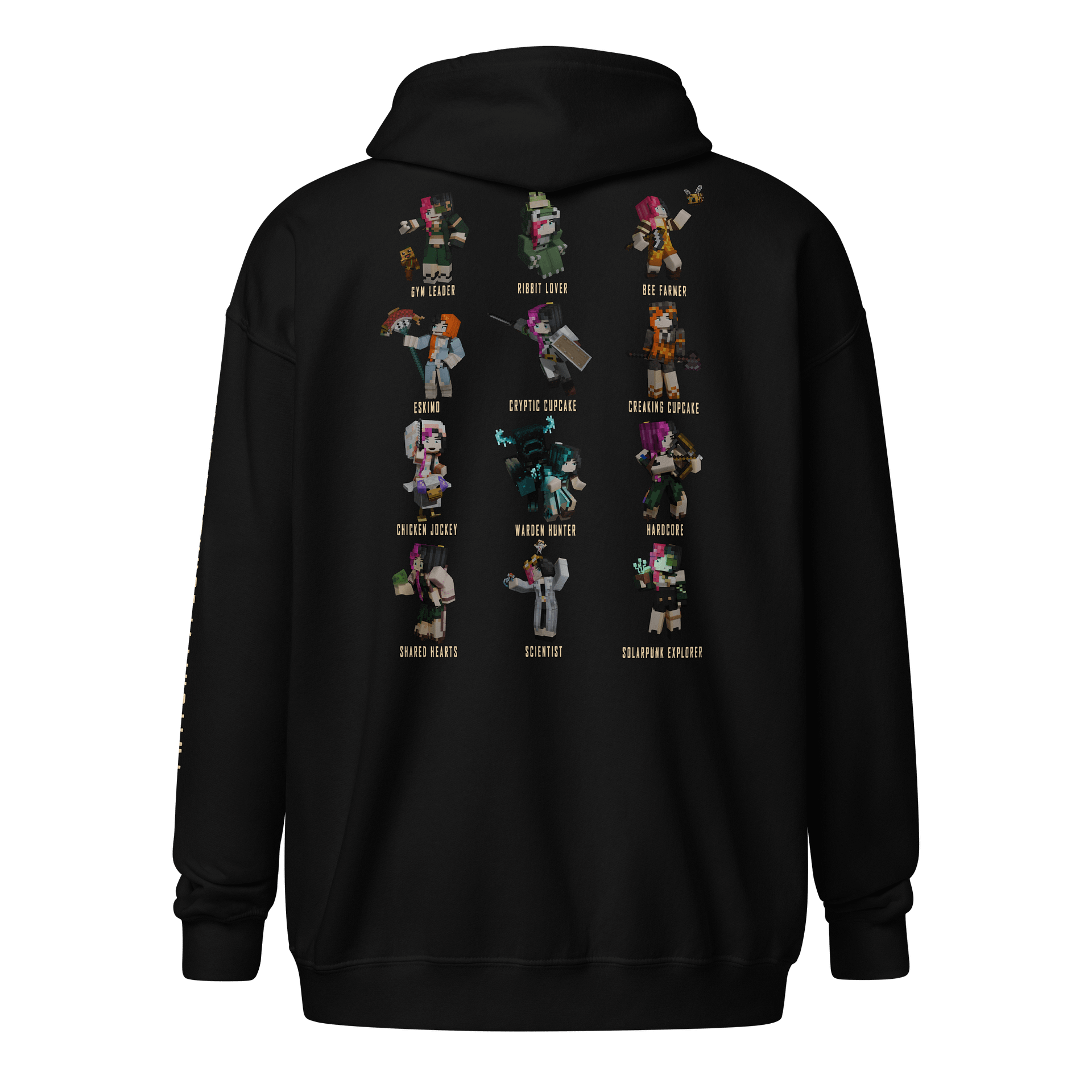 Versions of Luna Zip Hoodie product image (1)