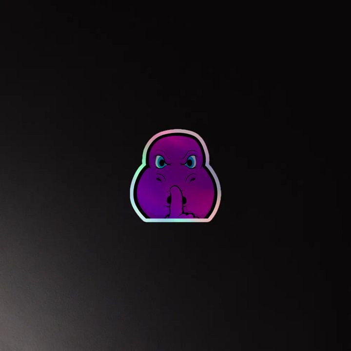 Vella Shush Holo Sticker product image (4)