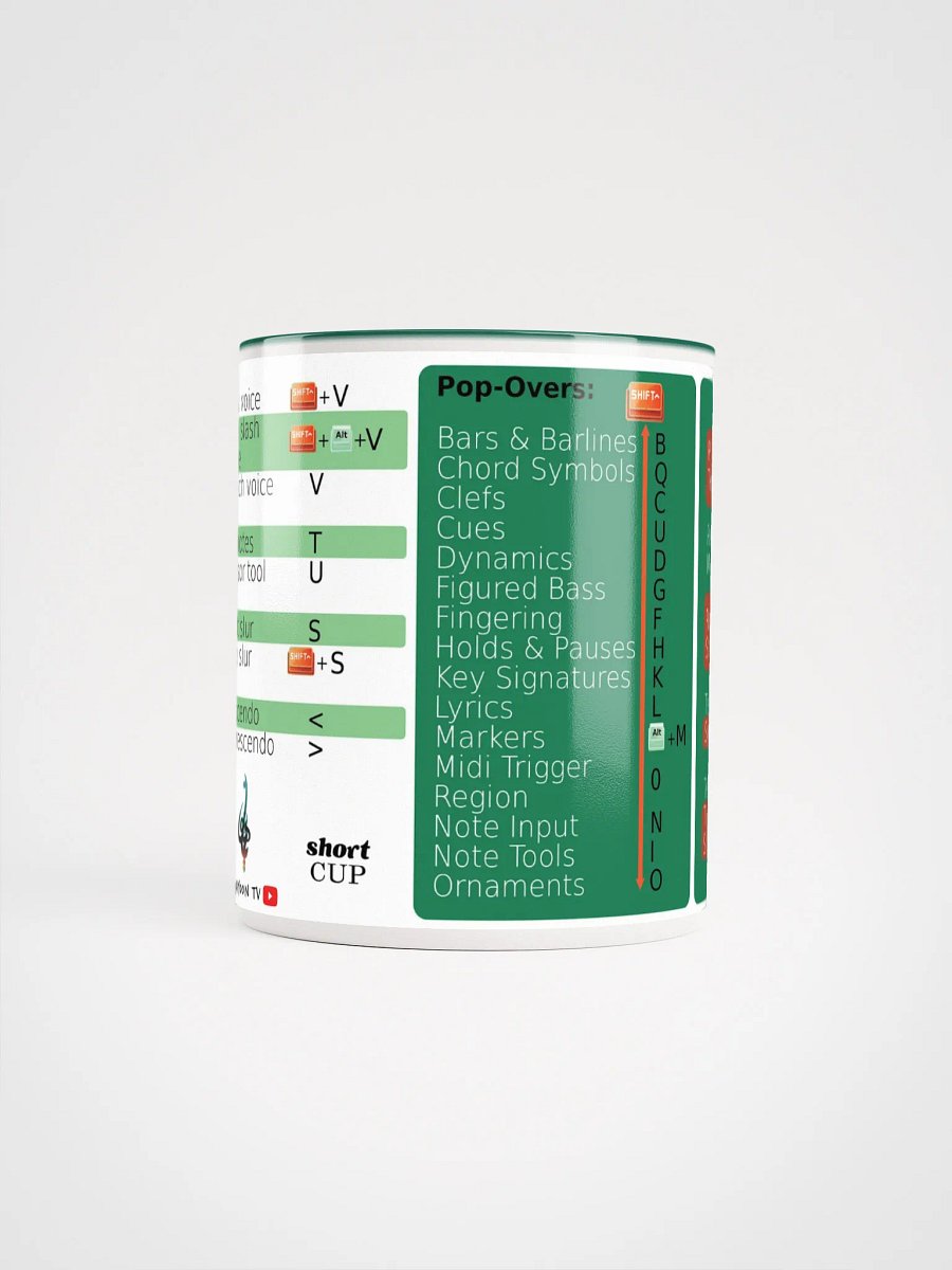 ShortCUP (keyboard shortcuts compatible with Dorico) Windows [Evergreen Inner] product image (5)