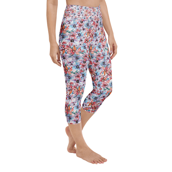 Flower Garden Capri Leggings product image (2)