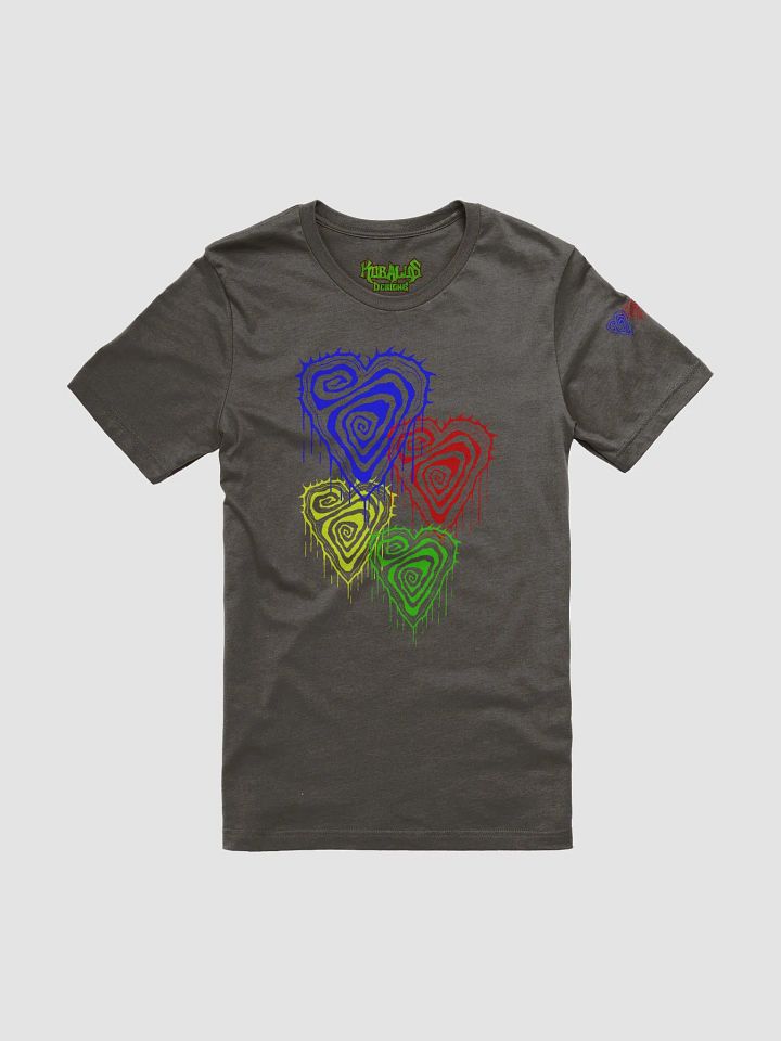 Smoked Heart Valentines Day Tee product image (10)