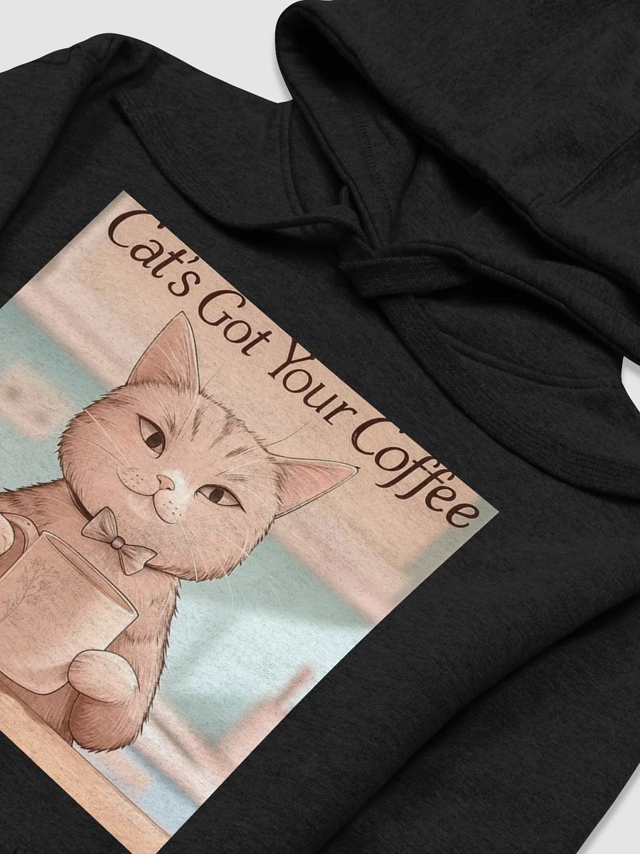 Cat Coffee Charm Premium Hoodie product image (31)