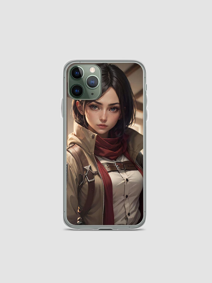 Mikasa Attack on Titan Version B Inspired iPhone Case - Dynamic Design, Sturdy Protection product image (2)