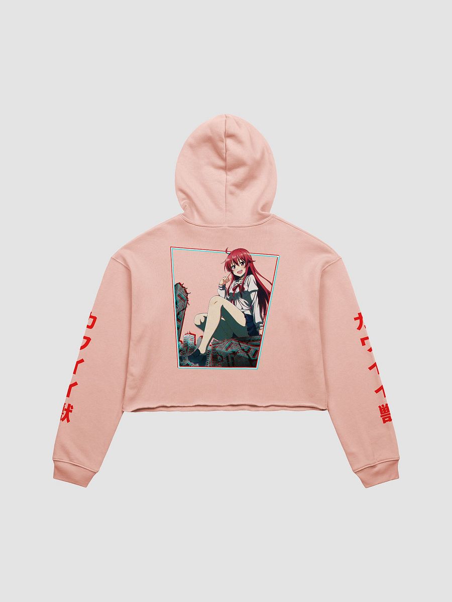 Kawaiiju Seeing Red Crop Hoodie product image (24)