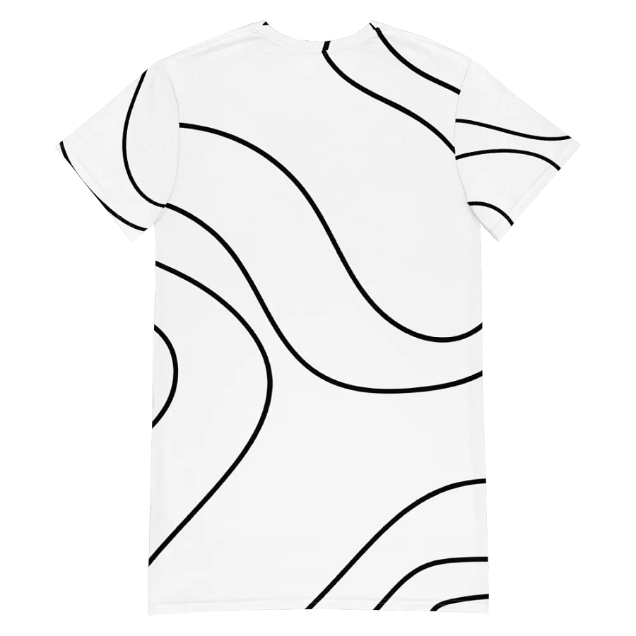 11:11 Linear Flow All-Over T-Shirt Dress product image (6)