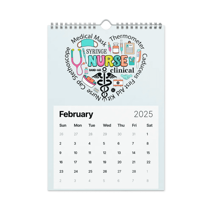 2025 Nurse Wall Calendar product image (7)