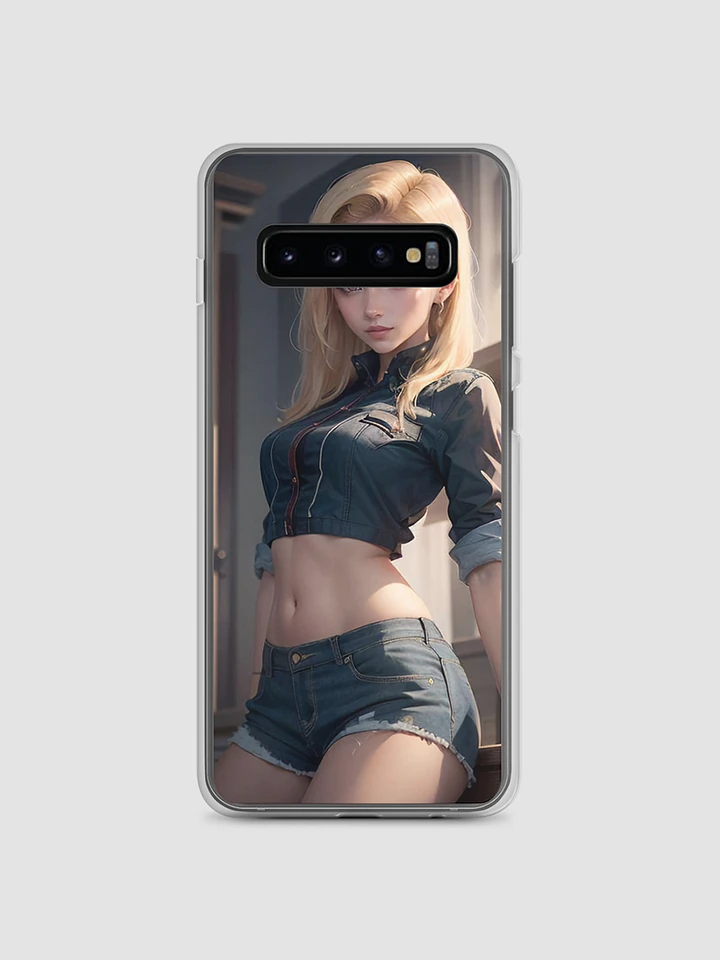 Android 18 Dragon Ball Inspired Samsung Galaxy Phone Case - Fits S10, S20, S21, S22 - Powerful Design, Durable Protection product image (2)