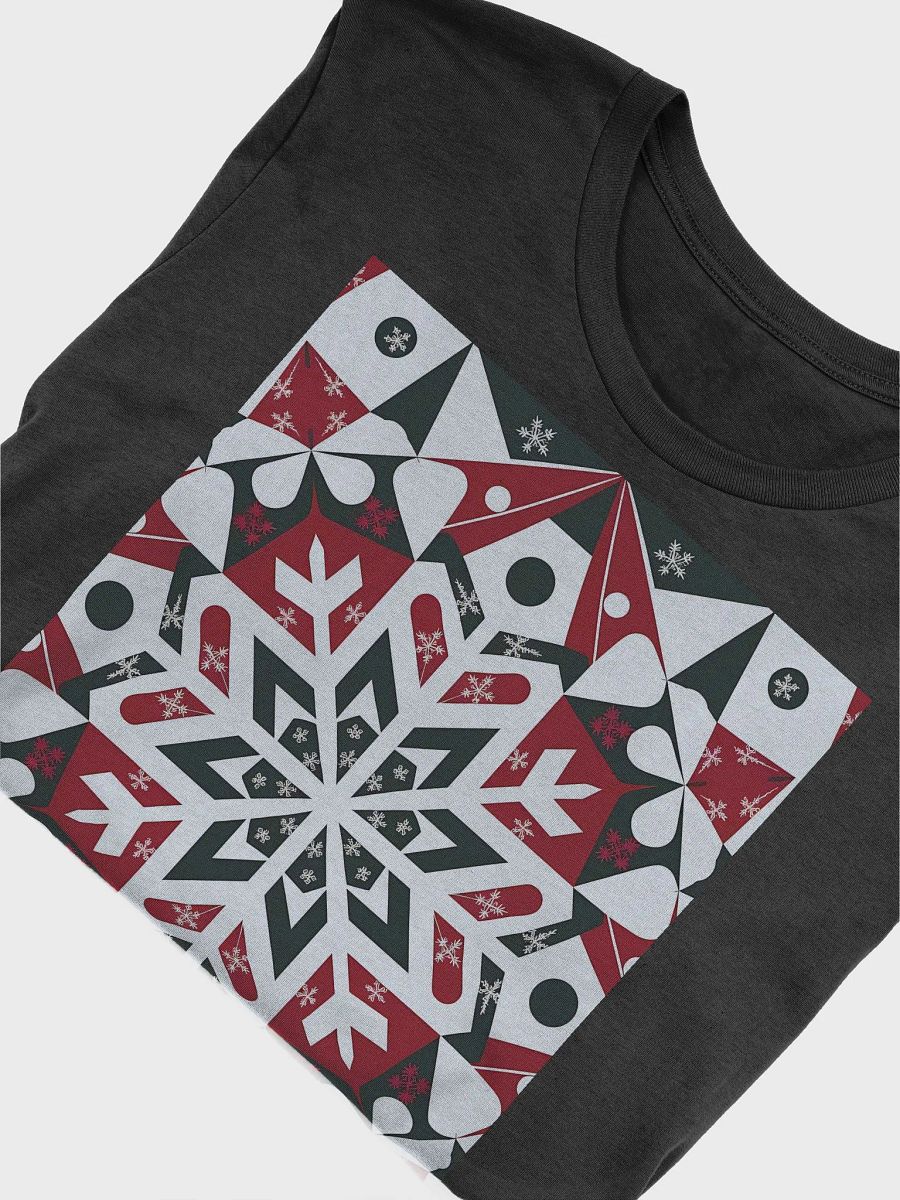 Geometric Snowflake Symmetry T-Shirt product image (5)