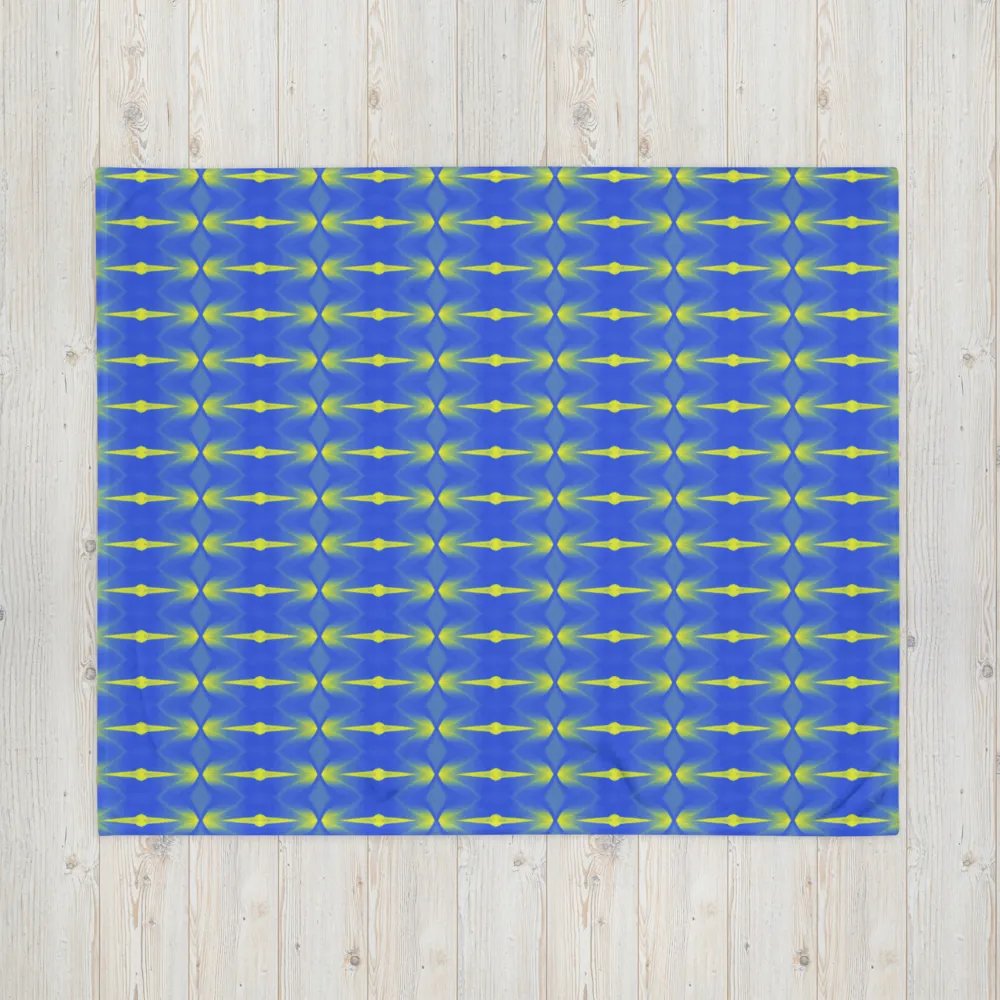 Bold & Bluetiful Vibrant Throw Blanket product image (5)