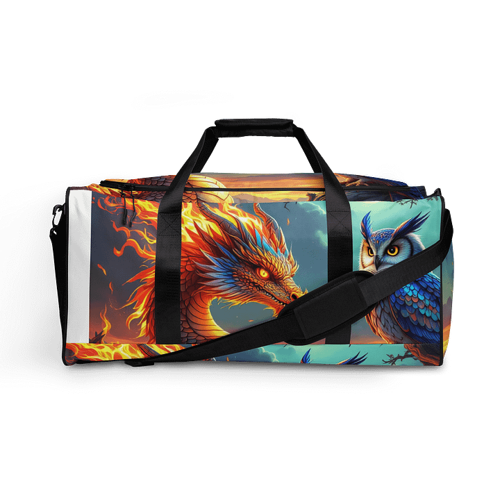 Dragon & Owl Mystical Duffle Bag product image (1)
