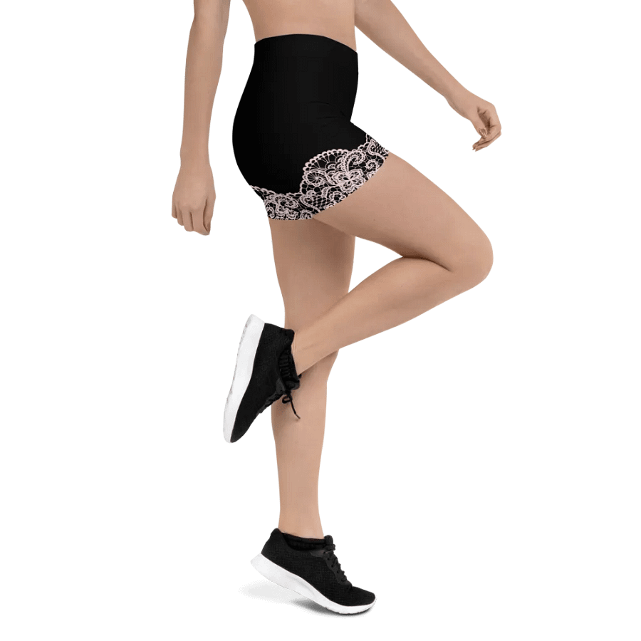 Lace Pink Premium Sportwear Shorts product image (11)