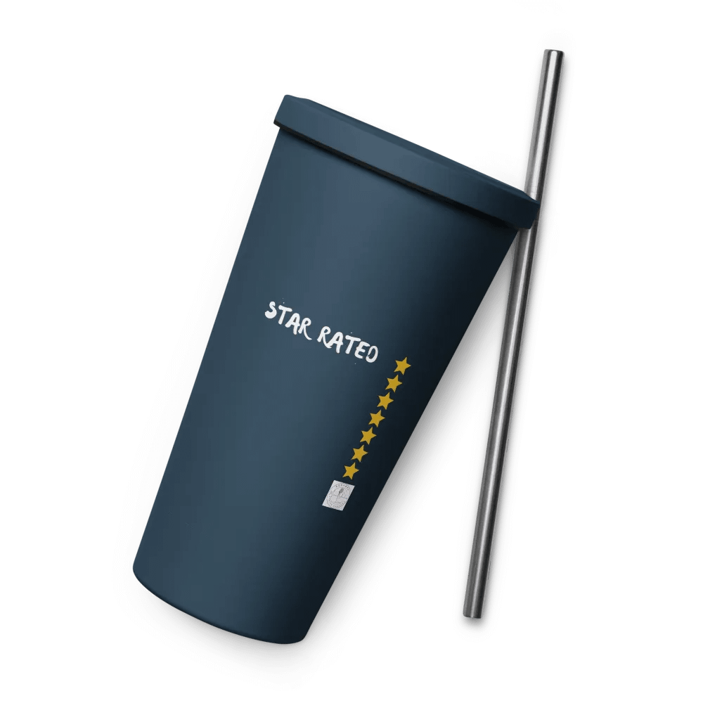 Star Rated Insulated Tumbler with Straw product image (7)