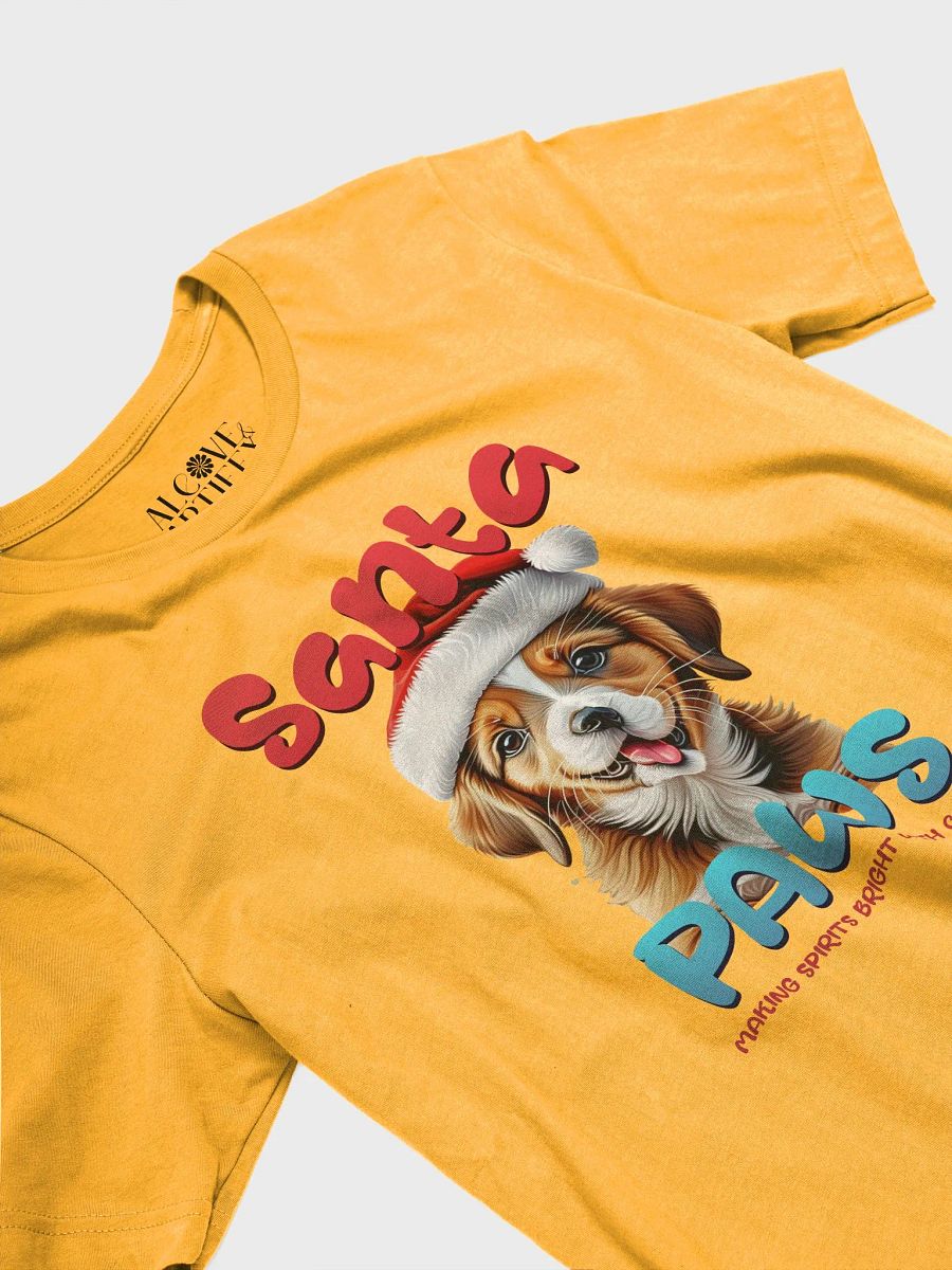 Funny T-Shirt Design- Santa Paws product image (31)