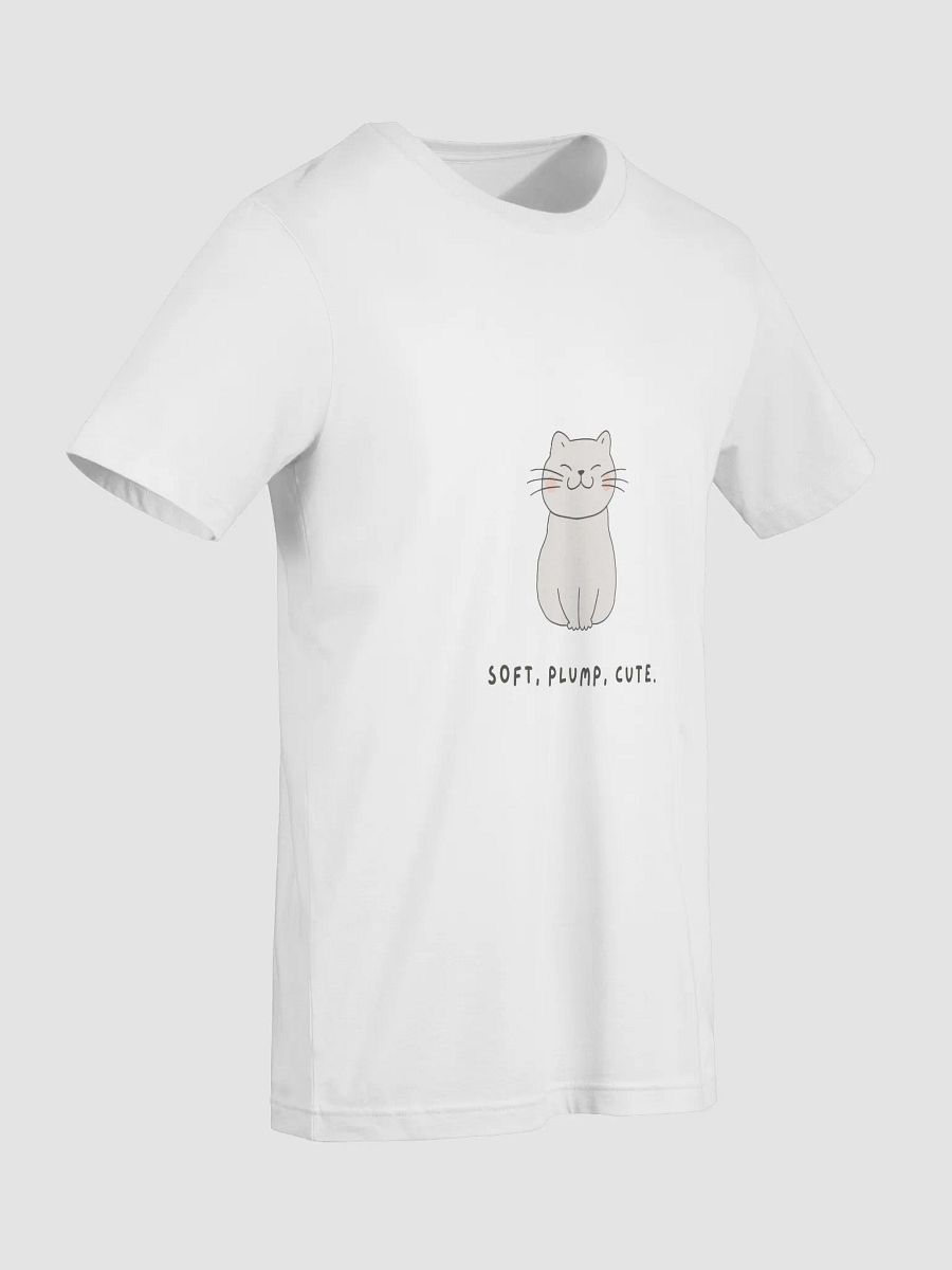 Soft, Plump, Cute – Chubby Cat Lover Tee product image (14)
