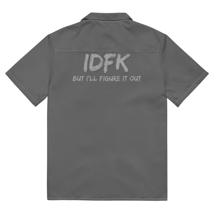 IDFK Whole Lotta Gray Button Up product image (2)