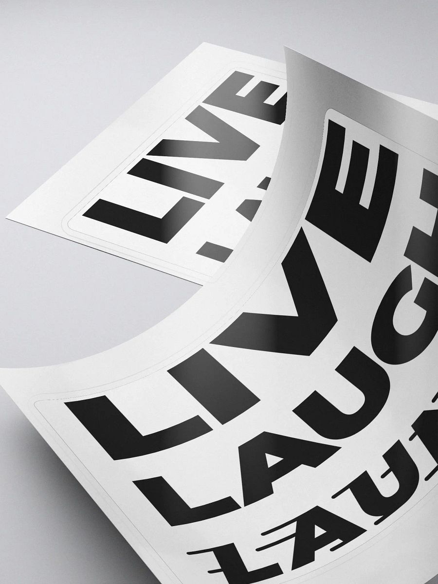 Live Laugh LAUNCH - sticker product image (4)