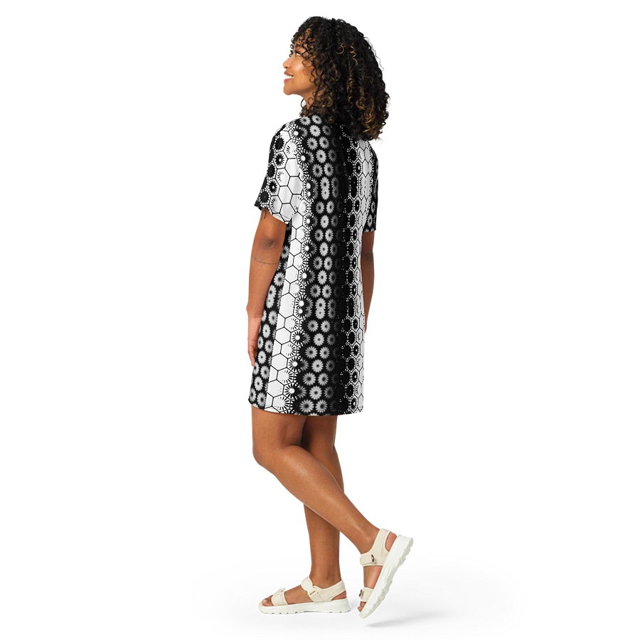 Black and White, T-Shirt Dress, Summer Dress product image (3)