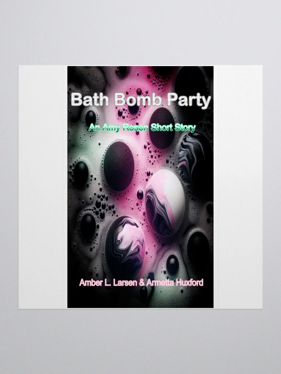 Bath Bomb Party Cover Sticker product image (3)
