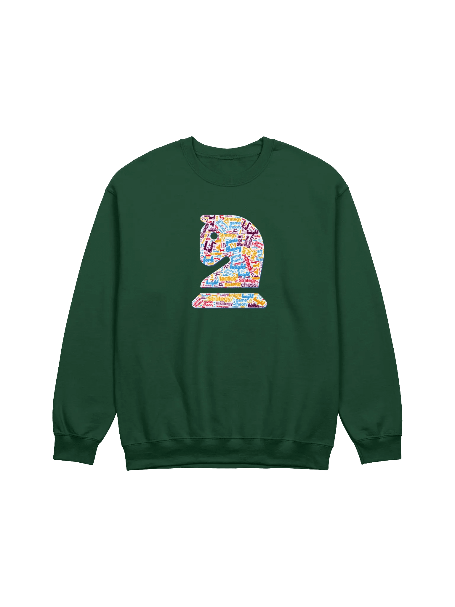 Knight's Strategy Word Cloud Sweatshirt product image (5)