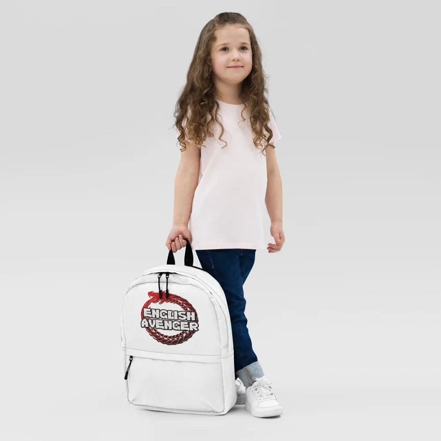English Avenger Logo Backpack product image (8)