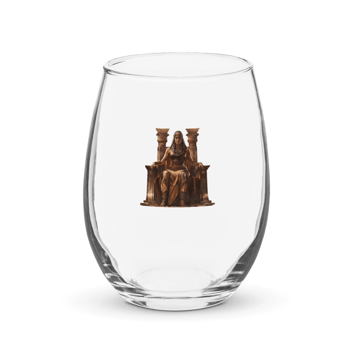 Hera - The Queen of the Gods in Greek Mythology Stemless Water / Wine Glass product image (1)