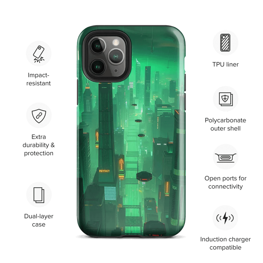 Emerald Horizons - iPhone Tough Case product image (28)
