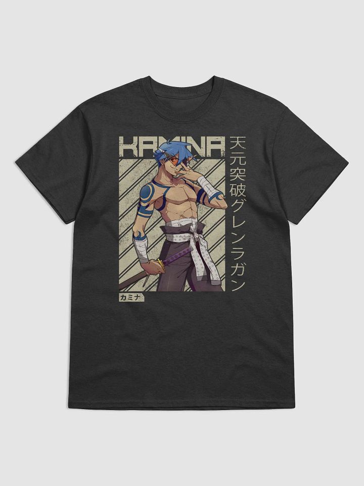 Gurren Lagann Kamina Retro T-Shirt – Gildan Heavyweight product image (1)