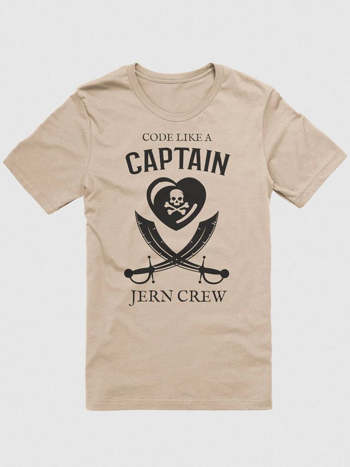 Code like a Captain Basic T-Shirt M product image (2)