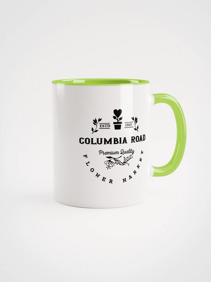 Columbia Road Market Peek-a-Boo Ceramic Mug (Green) product image (1)