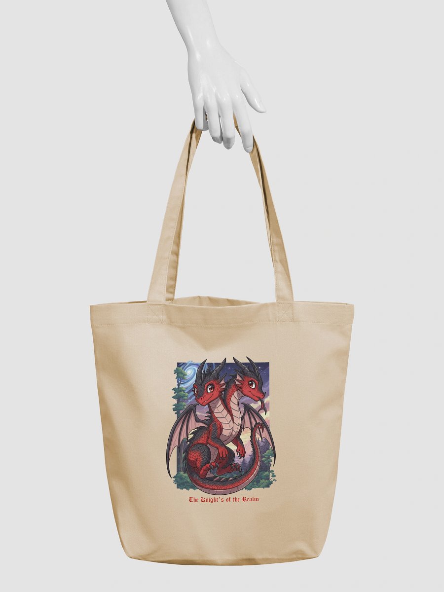 Dual headed baby dragon tote! product image (6)